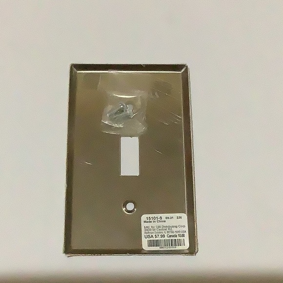 💐NWT Sarcastic Switch Plate - Picture 2 of 2